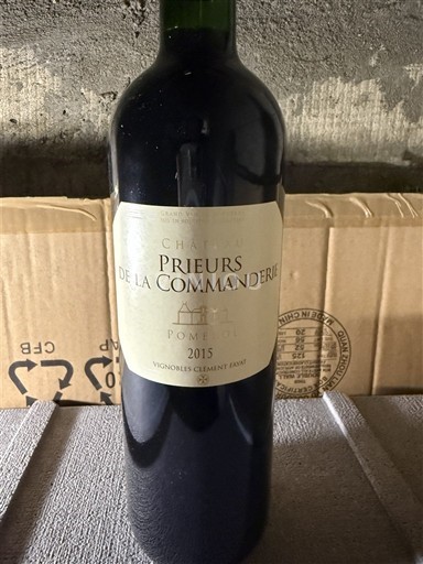 Bordeaux Pomerol Château Prieurs de la Commanderie 2015