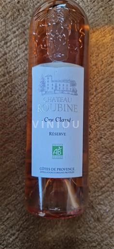 Provence Côtes-de-Provence Cru Classé Château Roubine Réserve 2020