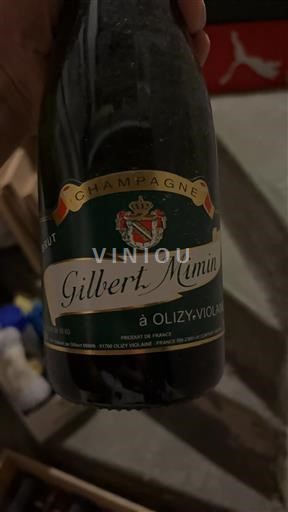 Champagne Gilbert Mimin Ikke årgangsbestemt