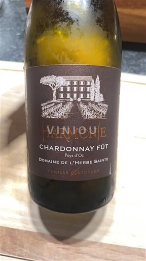 Linguadoca e Rossiglione Paese d'Oc Domaine L'Herbe Sainte Harmonie Chardonnay Fût 2022