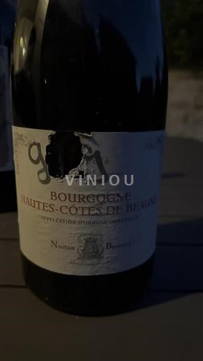Burgundsko Nespecifikováno Nuiton-Beaunoy 2009