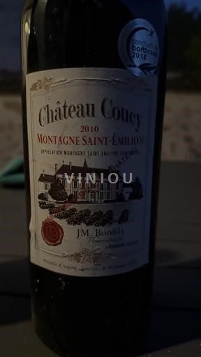 Bordeaux Montagne-saint-émilion Château Coucy 2010