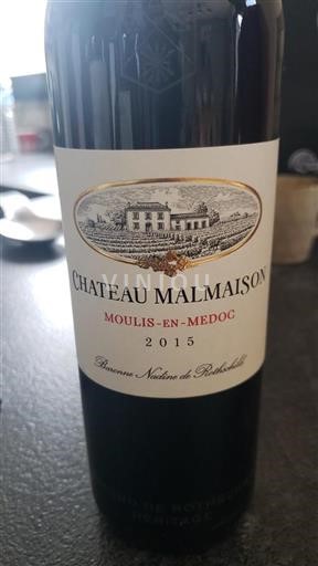 Bordeaux Moulis-en-Médoc Château Malmaison 2015
