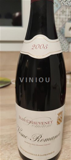 Bourgogne Vosne-romanée Jean Chauvenet 2005