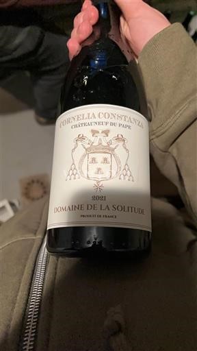Vale do Ródano Châteauneuf-du-Pape Domaine La Solitude CORNELIA CONSTANZA 2021