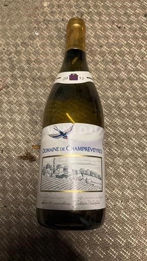 Loiren laakso Muscadet Domaine Champreveyres 2017