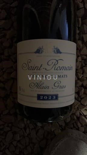 Bourgogne Saint-Romain Alain Gras Les Cinq Climats 2023
