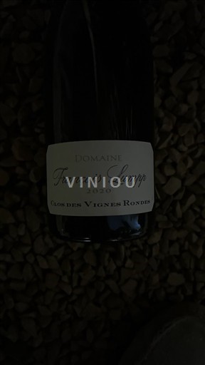 Vin Rouge sec Clos des Vignes Rondes Domaine François Lumpp 2020 France Bourgogne Givry AOC