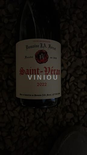 Burgund Saint-Véran Domaine J.A. Ferret 2022