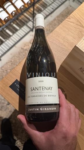 Burgundy Santenay Justin Girardin Les Terrasses de Bievaux 2020