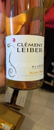 Alsace Clément Leiber Instant Blanc Icke årgångsbetecknad