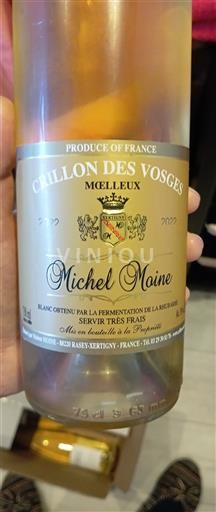 Lotharingen Côtes de Toul Michel Moine Crillon des Vosges Moelleux 2020
