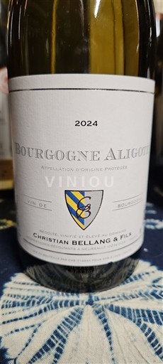 Burgundsko Bourgogne-aligoté Christian Bellang & Fils 2024