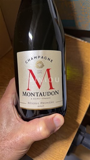 Champagne Sâm-panh Montaudon Réserve Première Không niên vụ