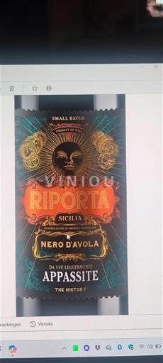 Sicilia Riporta Appassite 2023