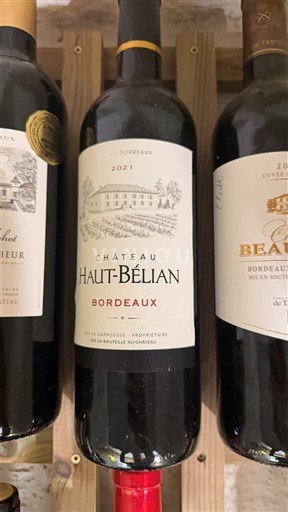 Burdeos Bordeaux Château Haut-Bélian 2021