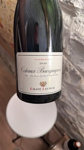 Borgogna Coteaux borgognoni Grafe Lecocq 2020