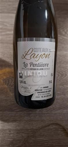 Loirevallei Coteaux du Layon La Pentiere Niet-geïntegreerd