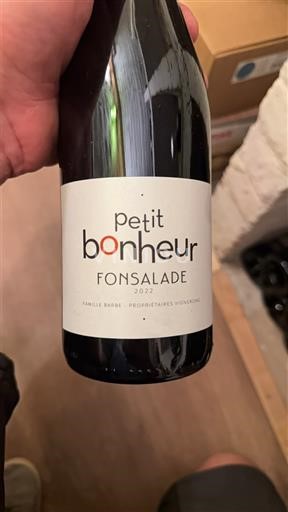 Languedoc Saint-Chinian Fonsalade Petit Bonheur 2022