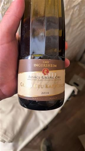Alsace Ospecificerad Grand Cru Cave Ingersheim Grand Cru Kaefferkopf 2019
