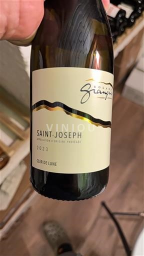 Vallée du Rhône Saint-Joseph Domaine Grangier Cler de Lune 2023