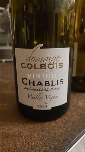 Burgundi Chablis Domaine Colbois Vieilles Vignes 2023