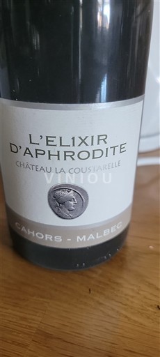 Sydväst Cahors Château La Coustarelle, L'Elixir Aphrodite 2018