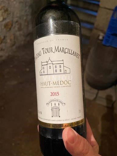 Bordeaux Haut-Médoc Château Tour Marcillanet 2015