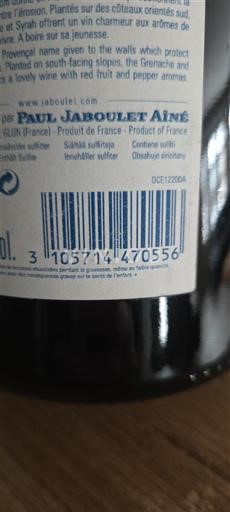 Rhône-dalen Côtes-du-Rhône Paul Jaboulet Ainé Ikke årgangsbestemt