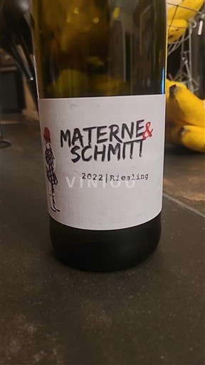 Alsace Materne & Schmitt Riesling 2022