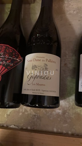 Thung lũng Rhône Gigondas Domaine Notre Dame des Pallières Les Mourres 2021