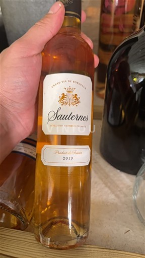 Bordeaux Sauternes Sas raymond 2019