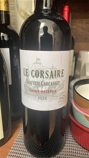 Bordeaux Saint-Estèphe Château Laffitte Carcasset Le Corsaire 2020