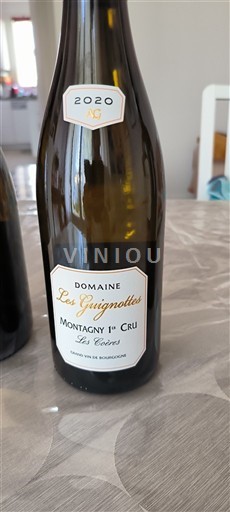 Burgundsko Nespecifikováno Premier Cru Domaine Les Guignottes Les Coères 2020