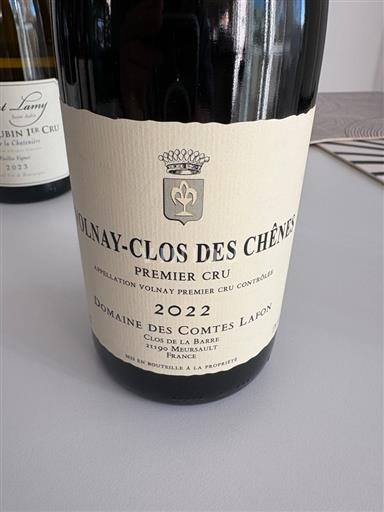 Borgoña No especificado Premier Cru Domaine Des Comtes Lafon Clos Des Chênes 2022