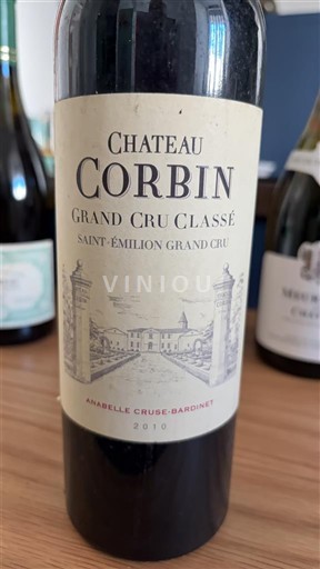 Bordeaux Saint-Émilion Grand Cru Grand Cru Classé Château Corbin 2019