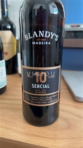 Bồ Đào Nha Madeira Blandy's 10 Years Sercial Không niên vụ
