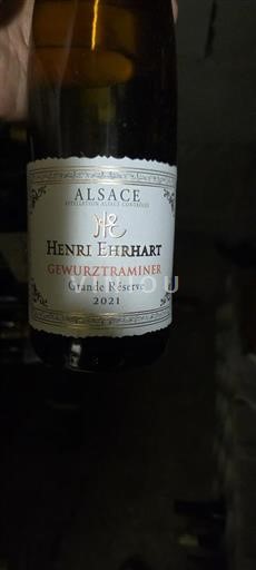 Alsace Gewurztraminer Henri Ehrhart Grande reserve 2021