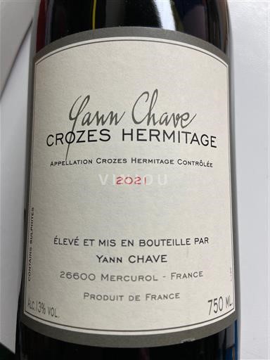 Rona dolina Crozes-hermitage Domaine Yann Chave Crozes Hermitage 2021