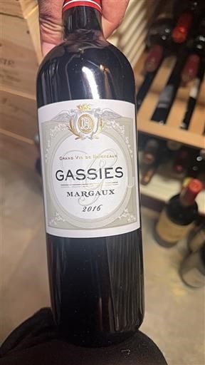 Bordeaux Margaux Gassie's 2016