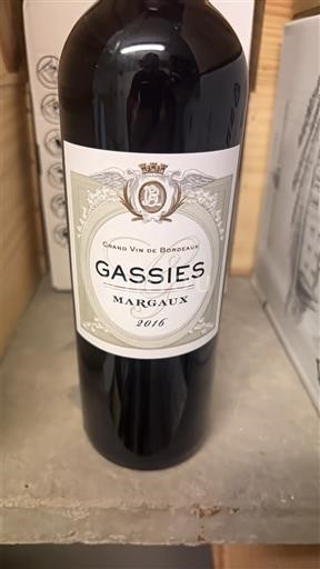 Bordeaux Margaux Gassie's 2016