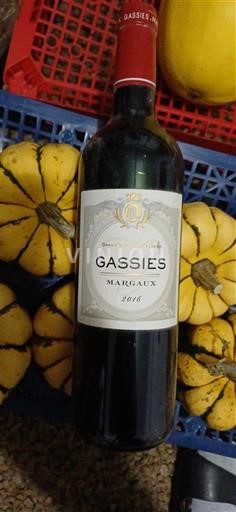 Bordeaux Margaux Gassie's 2016