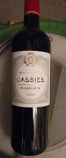 Bordeaux Margaux Gassie's 2016