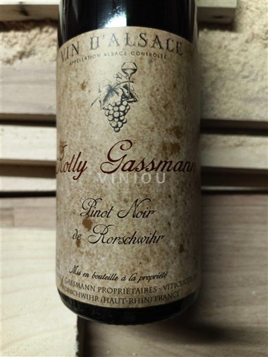 Alsácia Pinot noir Rolly Gassmann Pinot Noir de Rorschwihr 2018