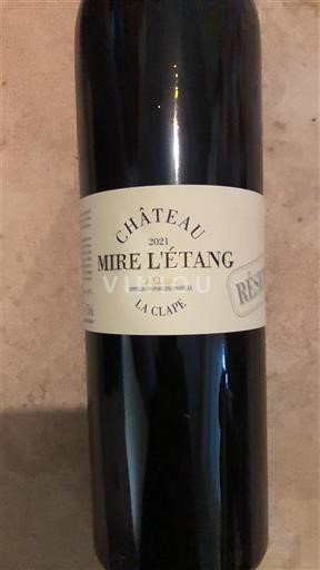 Languedoc La Clape Château Mire L'Étang Réserve du Château 2021