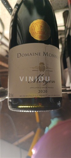 Beaujolais Morgon Domaine Monnet 2020