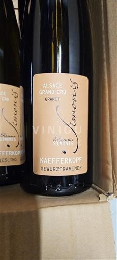 Alzacija Gewürztraminer Grand Cru Etienne Simonis Kaefferkopf 2023