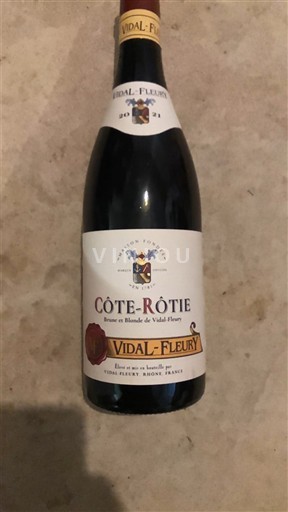 Rona dolina Côte-rôtie Vidal-Fleury Brune et Blonde de Vidal-Fleury 2021