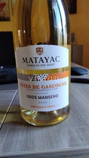 Tây Nam Côtes de Gascogne Matayac Gros Manseng 2024