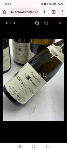 Borgonha Não especificado Premier Cru Louis Gautherin & Fils Vaillons Não Sazonado